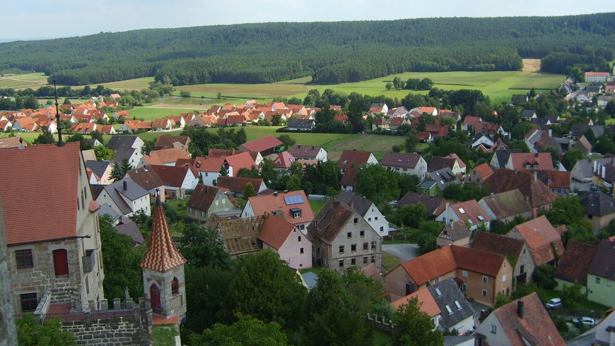 Ortsansicht von Abenberg