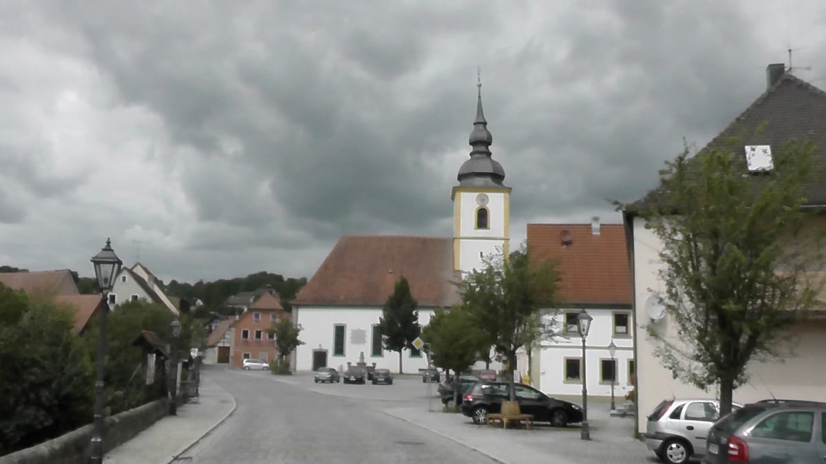 Ortsansicht von Burghaslach