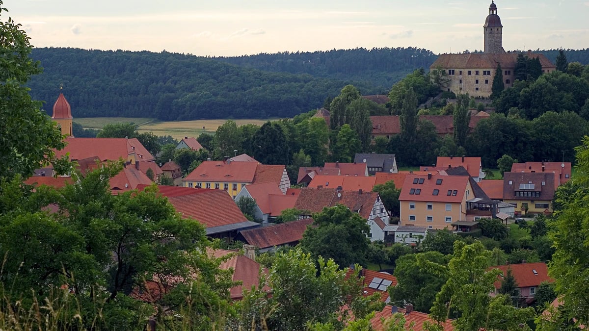 Ortsansicht von Flachslanden