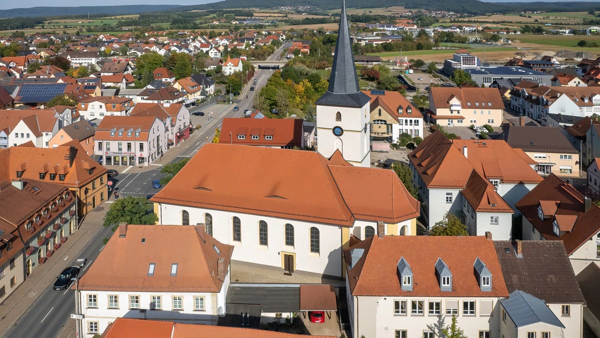 Ortsansicht von Hirschaid