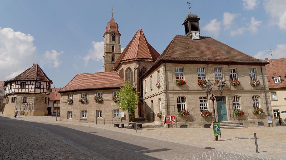 Ortsansicht von Langenzenn