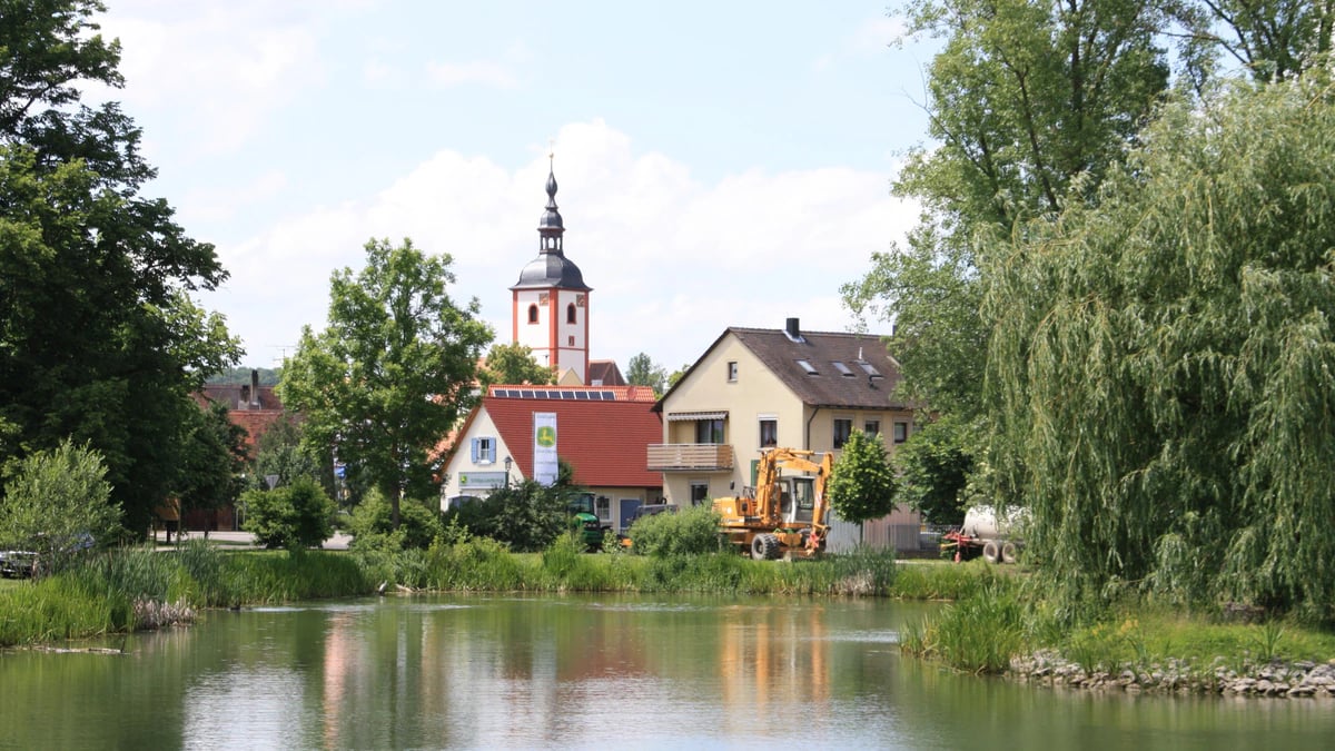 Ortsansicht von Markt Nordheim
