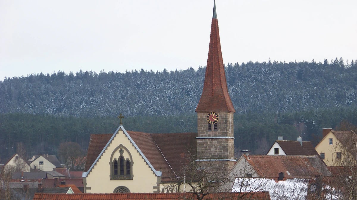 Ortsansicht von Mitteleschenbach