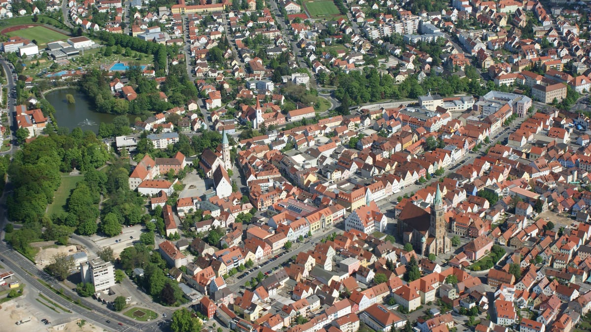Ortsansicht von Neumarkt in der Oberpfalz