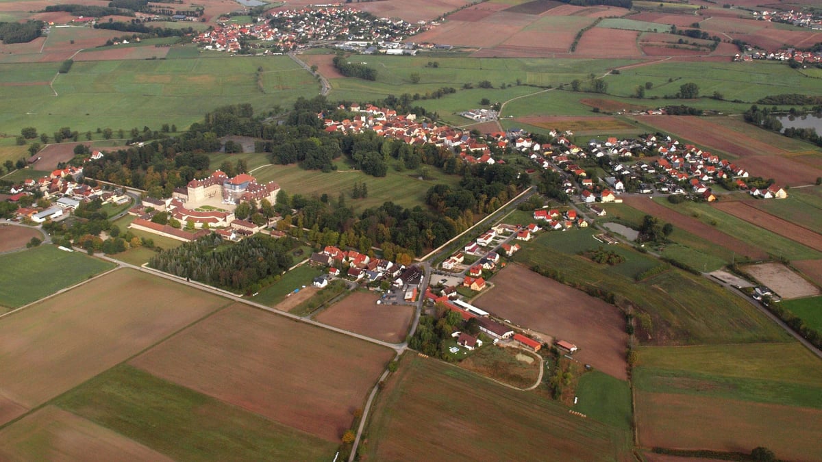 Ortsansicht von Pommersfelden