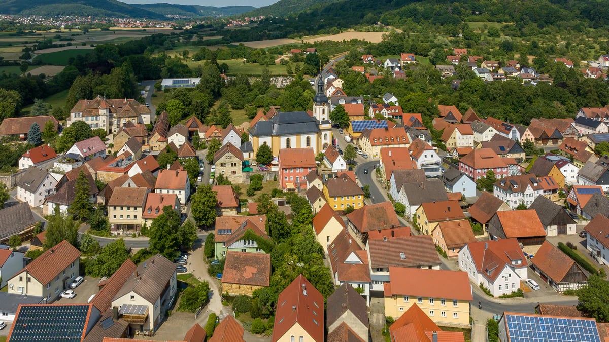 Ortsansicht von Pretzfeld