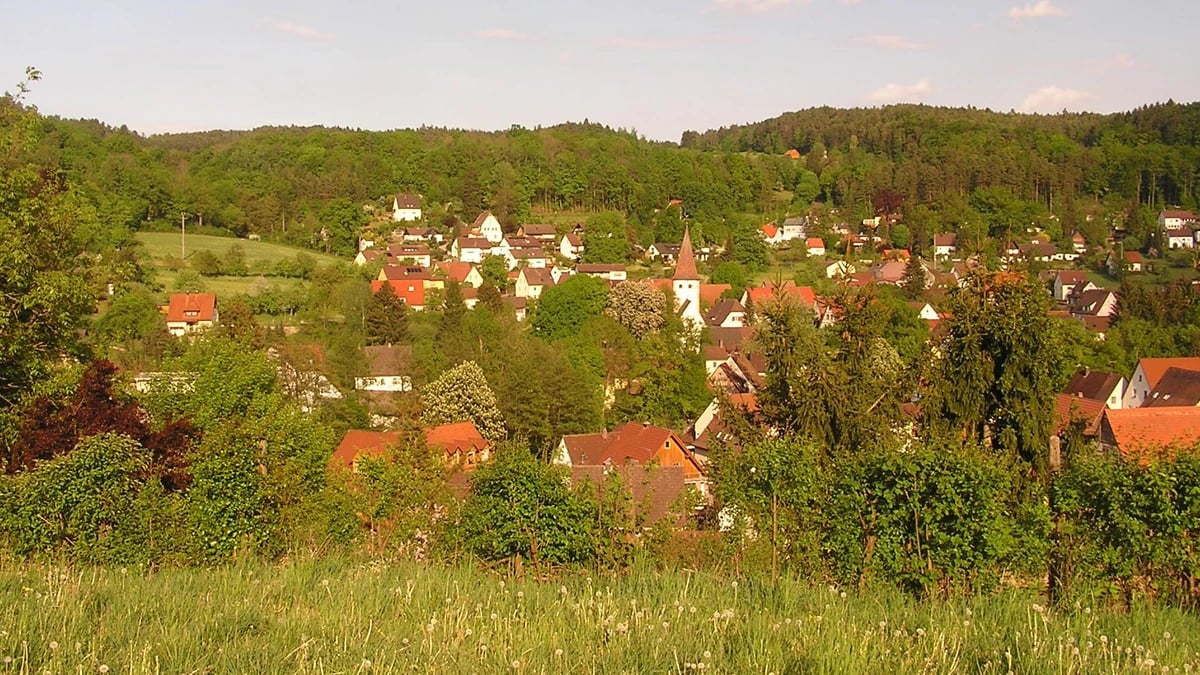 Ortsansicht von Vorra